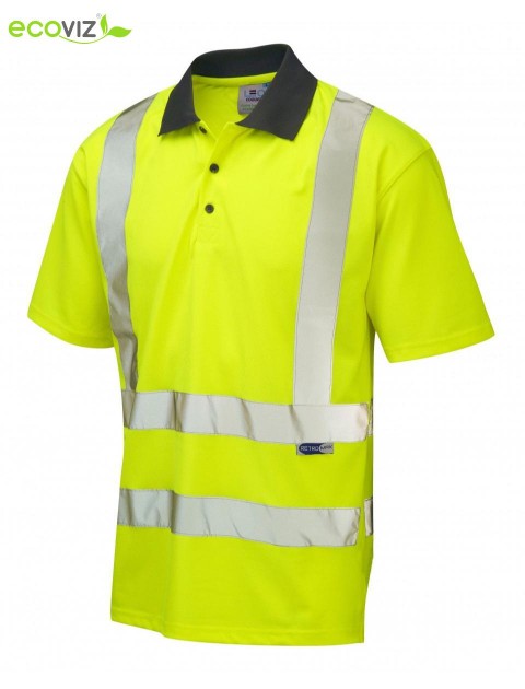 Leo ROCKHAM P02-Y Coolviz Polo Shirt  Clothing